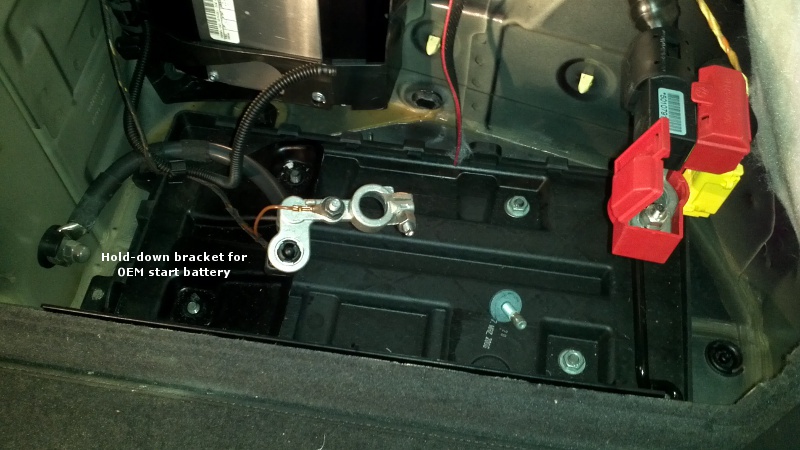 Vehicle Power Supply (Left) Battery Replacement